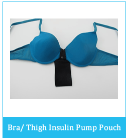 Bra/ Thigh insulin pump pouch