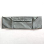 Silver Slim Waistband Front