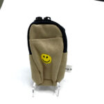 soft smiley face pouch