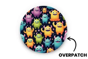 cute monsters patch for cgm patch diabetes supplies 280380 670x